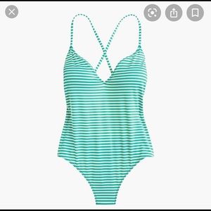 J. Crew Playa Key West One-Piece Swimsuit, XXS